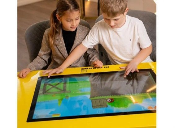 Інтерактивний стіл INTBOARD NOVA 32 жовтий 10586082 фото