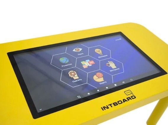 Інтерактивний стіл INTBOARD NOVA 32 жовтий 10586082 фото