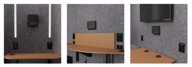 Кабіни WorkBooth x Logitech - Інтерактивне сенсорне обладнання INTBOARD
